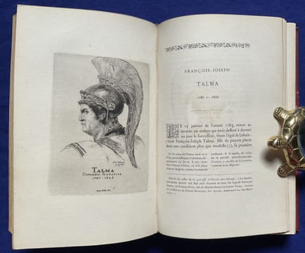 Galerie historique des portraits des comédiens de la troupe de Voltaire. - Galerie historique des comédiens de la troupe de Talma. - Galerie ...