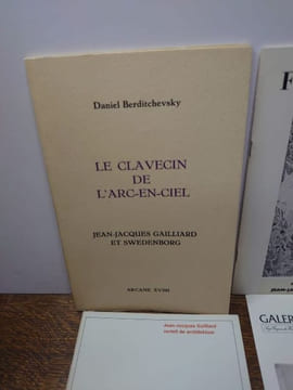 Ensemble de cinq volumes sur Jean-Jacques Gailliard. . JEAN-JACQUES GAILLIARD.