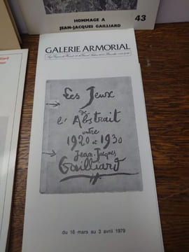 Ensemble de cinq volumes sur Jean-Jacques Gailliard. . JEAN-JACQUES GAILLIARD.