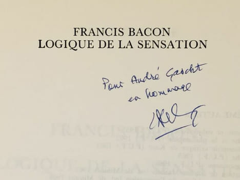 Francis Bacon, logique de la sensation. . Gilles DELEUZE.