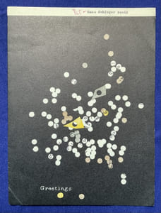 [Carte de voeux]. 1957. 