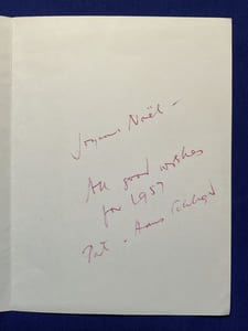 [Carte de voeux]. 1957. 
