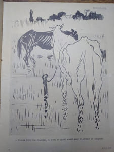 Misère du cheval. L'Assiette au Beurre. Numéro 219, juin 1905.