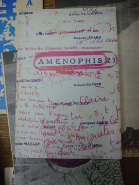 Amenophis. La revue sous bandelette. Ensemble de 16 numéros de cette revue. Bruxelles, 1969-1993. . ROBERT KAYSER, JEAN MICHEL POCHET, MARIE CLAIRE ...