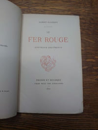 Le fer rouge. nouveaux chatiments.