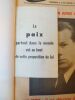 La Libert&eacute;. Hebdomadaire de la paix paraissant le vendredi, dirig&eacute; par Louis Lecoin. . LOUIS LECOIN. 
