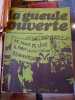 La Gueule ouverte. Ensemble de 161 exemplaires. Premi&egrave;re s&eacute;rie mensuelle compl&egrave;te. . PIERRE FOURNIER, ARTHUR, CABU, CHARBONNEAU...