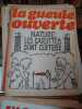 La Gueule ouverte. Ensemble de 161 exemplaires. Premi&egrave;re s&eacute;rie mensuelle compl&egrave;te. . PIERRE FOURNIER, ARTHUR, CABU, CHARBONNEAU...