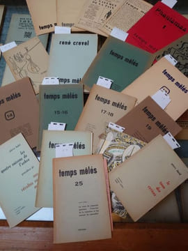 TEMPS MÊLES. Du n°1 au n° 149/150. Verviers, de décembre 1952 à décembre 1977. Collection complète. . ANDRE BLAVIER. JANE GRAVEROL. RAYMOND QUENEAU. 