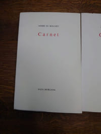 Carnet 1,2,3. Trois volumes.