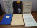 Ensemble de 6 volumes dont 2 avec envoi. . ROGER BODART. 