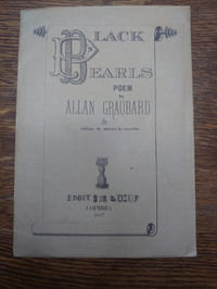 Black Pearls. Poem & collage by Miguel de Carvalho.