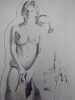 Estampe originale, sign&eacute;e au crayon par Roland Delcol. Num&eacute;rot&eacute;e 65/99. . ROLAND DELCOL. LOUIS SCUTENAIRE. 