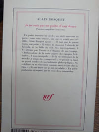 Je ne suis pas un poète d'eau douce. Poésies complètes (1945-1994). 