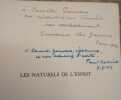 Les naturels de l'esprit. Dessins. textes de Paul Colinet. . SUZANNE VAN DAMME. 