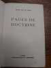 Pages de doctrine. . VAN DE VELDE Henry. 