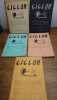 Ciclon. Revista literaria. Volume 2. 1956. Num&eacute;ros 1, 2, 4, 5, 6. . JOSE RODRIGUEZ FEO, BORGES, MIGUEL ANGEL ASTURIAS. 