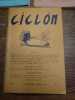Ciclon. Revista literaria. Volume 2. 1956. Num&eacute;ros 1, 2, 4, 5, 6. . JOSE RODRIGUEZ FEO, BORGES, MIGUEL ANGEL ASTURIAS. 