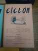 Ciclon. Revista literaria. Volume 2. 1956. Num&eacute;ros 1, 2, 4, 5, 6. . JOSE RODRIGUEZ FEO, BORGES, MIGUEL ANGEL ASTURIAS. 