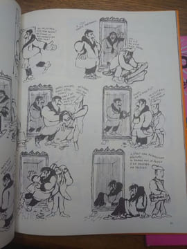 Le fond de l'air est frais. Dessin original signé. . FRED.