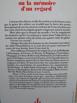 Joris Ivens ou la mémoire d'un regard. . ROBERT DESTANQUE, JORIS IVENS.