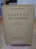 Cantate aux inconnus. Frontispice de Jean Lur&ccedil;at. . DOBZYNSKI Charles. 