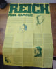 Reich. Mode d'emploi. Texte affiche. . VOYER Jean-Pierre. 