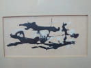 Encre et gouache originale. Jointe carte autographe sign&eacute;e. . VAN DAMME Suzanne. 