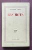 Les mots. . SARTRE. 