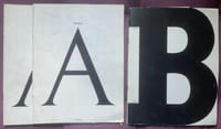 SOCIETE DE COMPOSITION GRAPHIQUE. Revue. Numéro A et B. 1983.