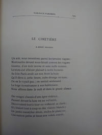 Poèmes de Paris. Au fil de l'eau. 1907. Envoi à François Coppée.