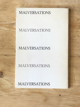 Malversations. . Roger CAILLOIS.