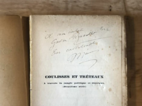 Coulisses et tréteaux. A travers la jungle politique et littéraire (deuxième série). . Victor MERIC.