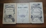 Oeuvres complètes. Le Lycanthrope. Sa vie et son œuvre suivi d'une bibliographie (Tome 1). Rhapsodies (Tome 2). Champavert, Contes immoraux (Tome 3). ...