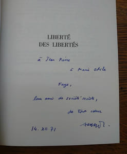 Liberté des libertés.Dessins de Miro.