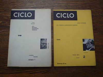 CICLO. Revue surréaliste. Buenos Aires. 2 numéros. 1948-1949.