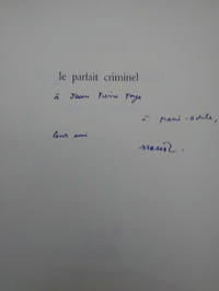 Le parfait criminel. 