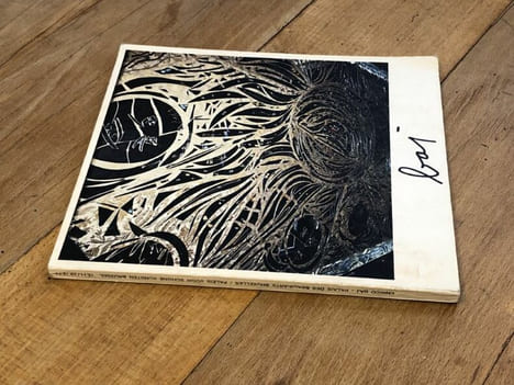 Enrico BAJ, catalogue, Palais des Beaux-Arts de Bruxelles, 1974, signé par Baj. . Enrico BAJ.