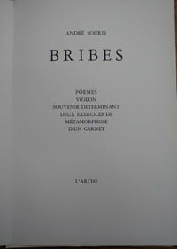 Bribes.