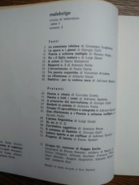 Malebolge. Anno 1. n°2, 1964. Illustrations by Carla Accardi and Nino Squarza.