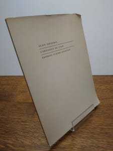 L'abolition de l'art. Originale, envoi de l'auteur. 1968.