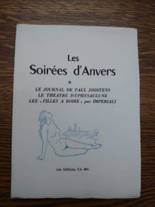 "Les Soirées d'Anvers". N° 1 à 12. Directeur : Paul Neuhuys.
