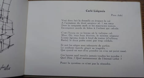 La Roupie de cent sonnets. . BLAVIER André.