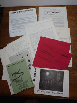 RUpTure. Groupe surréaliste. Ensemble de 17 tracts, livres, ephemera.. Pascal COLARD.