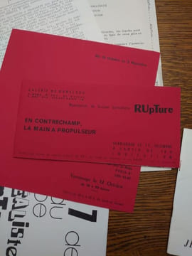 RUpTure. Groupe surréaliste. Ensemble de 17 tracts, livres, ephemera.. Pascal COLARD.
