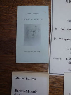7 volumes et documents. . BULTEAU Michel.