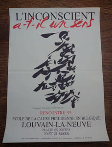 Affiche. L'inconscient a-t-il un sens.