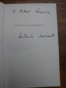 "disent les imbéciles". 