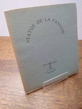 Statue de la fatigue. Lithographie par Auguste Mambour. . THIRY Marcel.