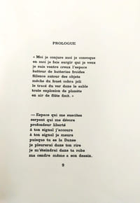 L'Espace et la flûte. Variation sur douze dessins de Picasso.